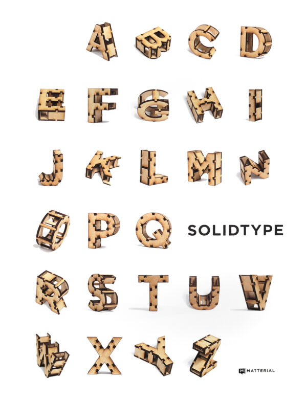 SolidType Alphabet