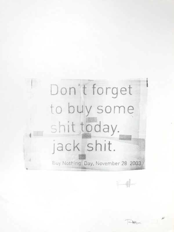 Buy Nothing Day