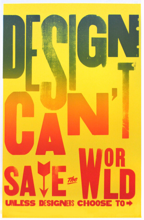 Design Can't Save The World